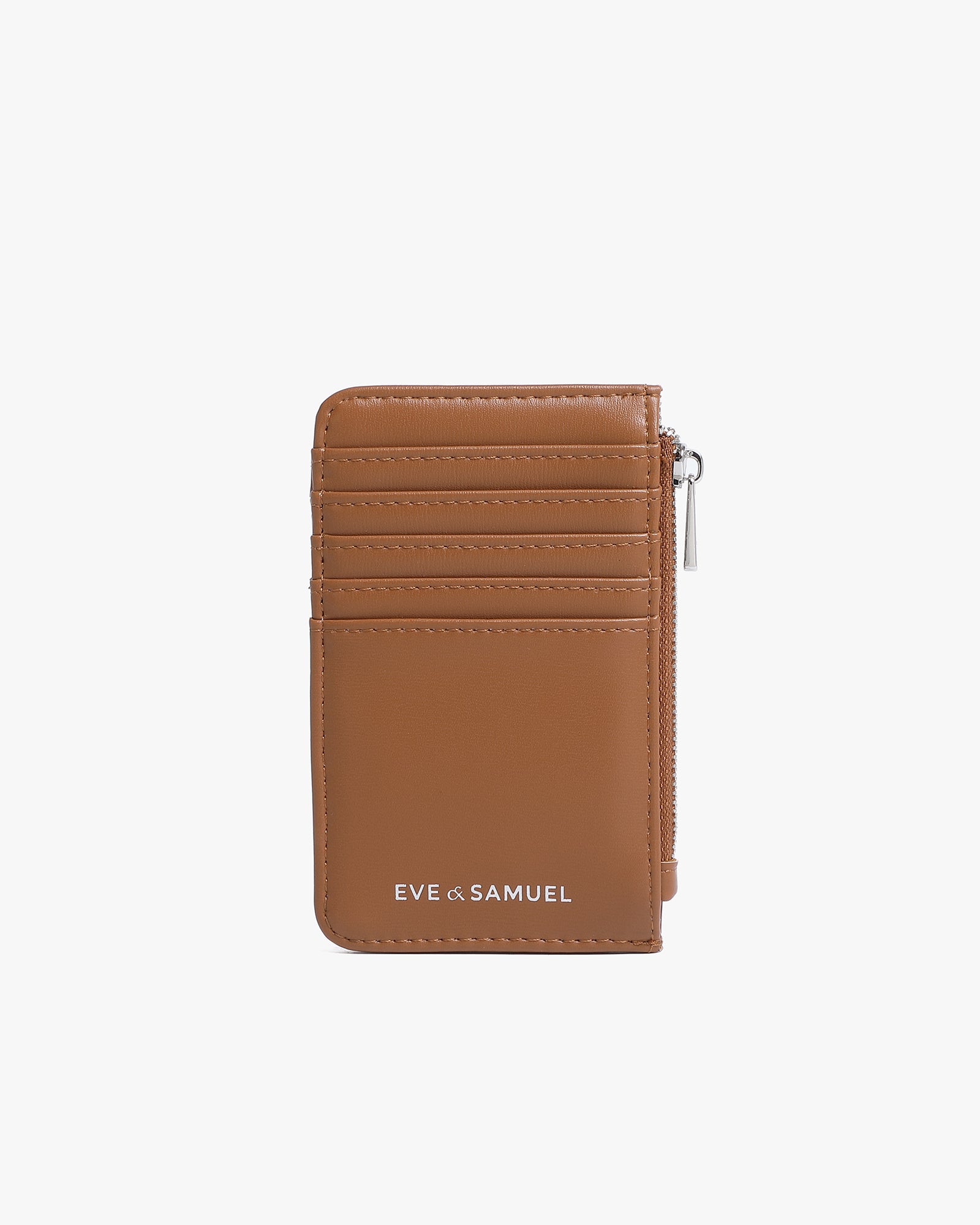 Rose Timeless Mini Wallet - Brown Saffiano