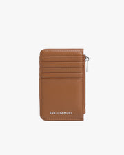 Rose Timeless Mini Wallet - Brown Saffiano
