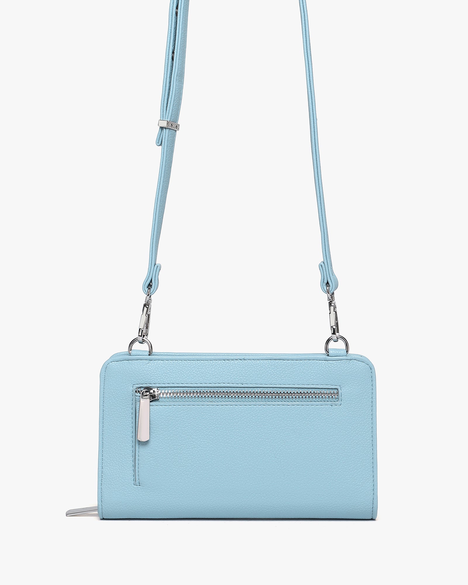 Anna Crossbody Wallet - Light Blue