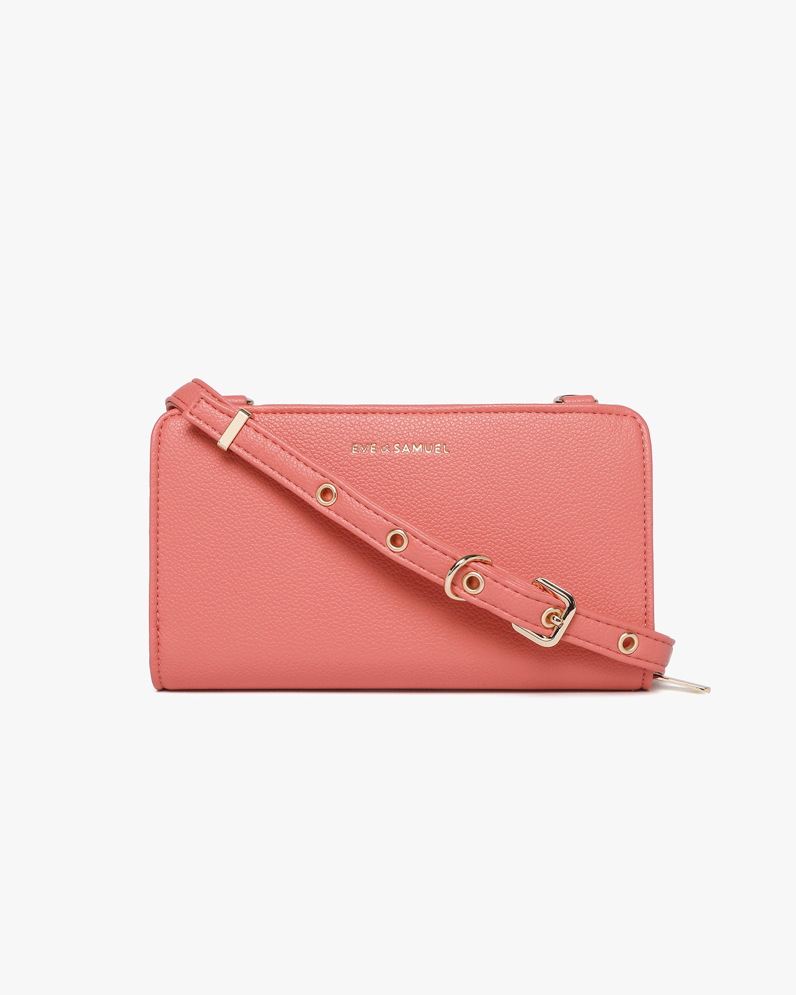 Anna Crossbody Wallet - Salmon