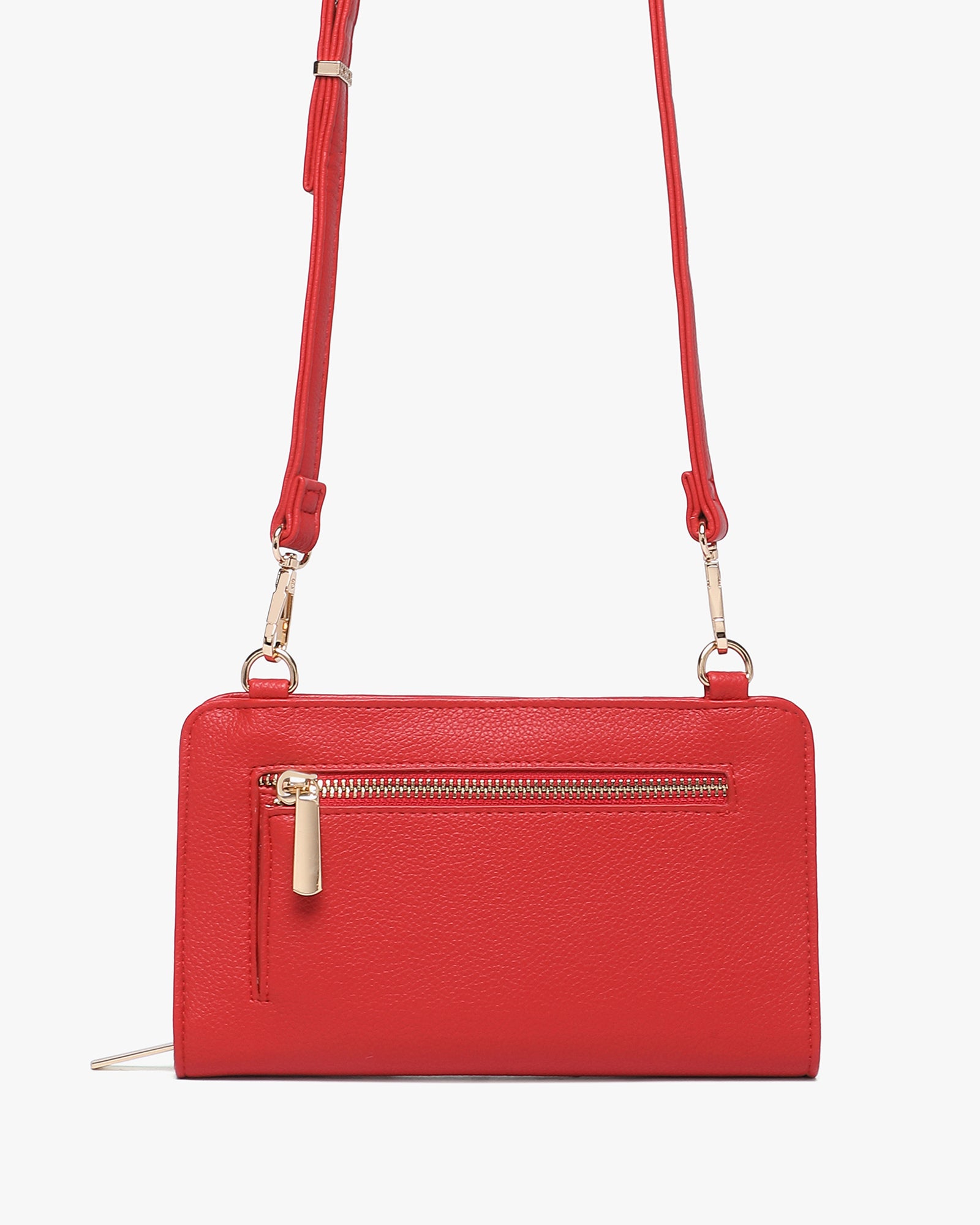 Anna Crossbody Wallet - Red