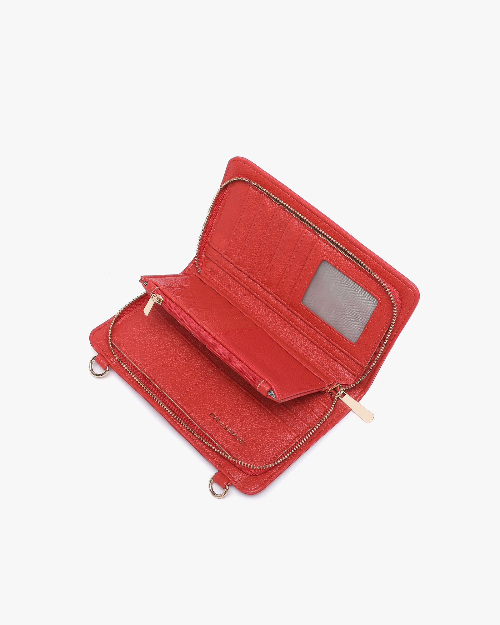 Anna Crossbody Wallet - Red
