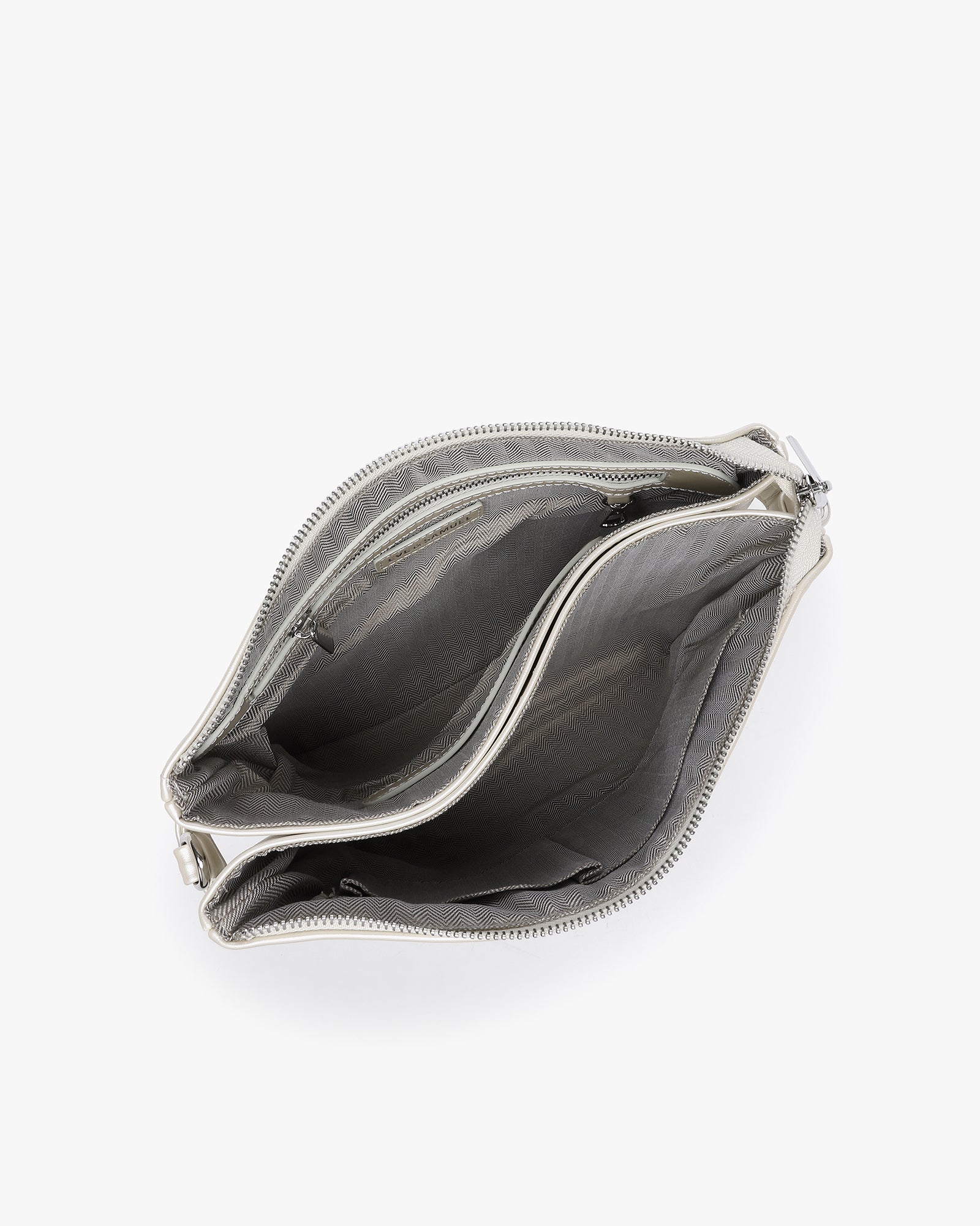 Julia Iconic Crossbody - Pearl Metallic
