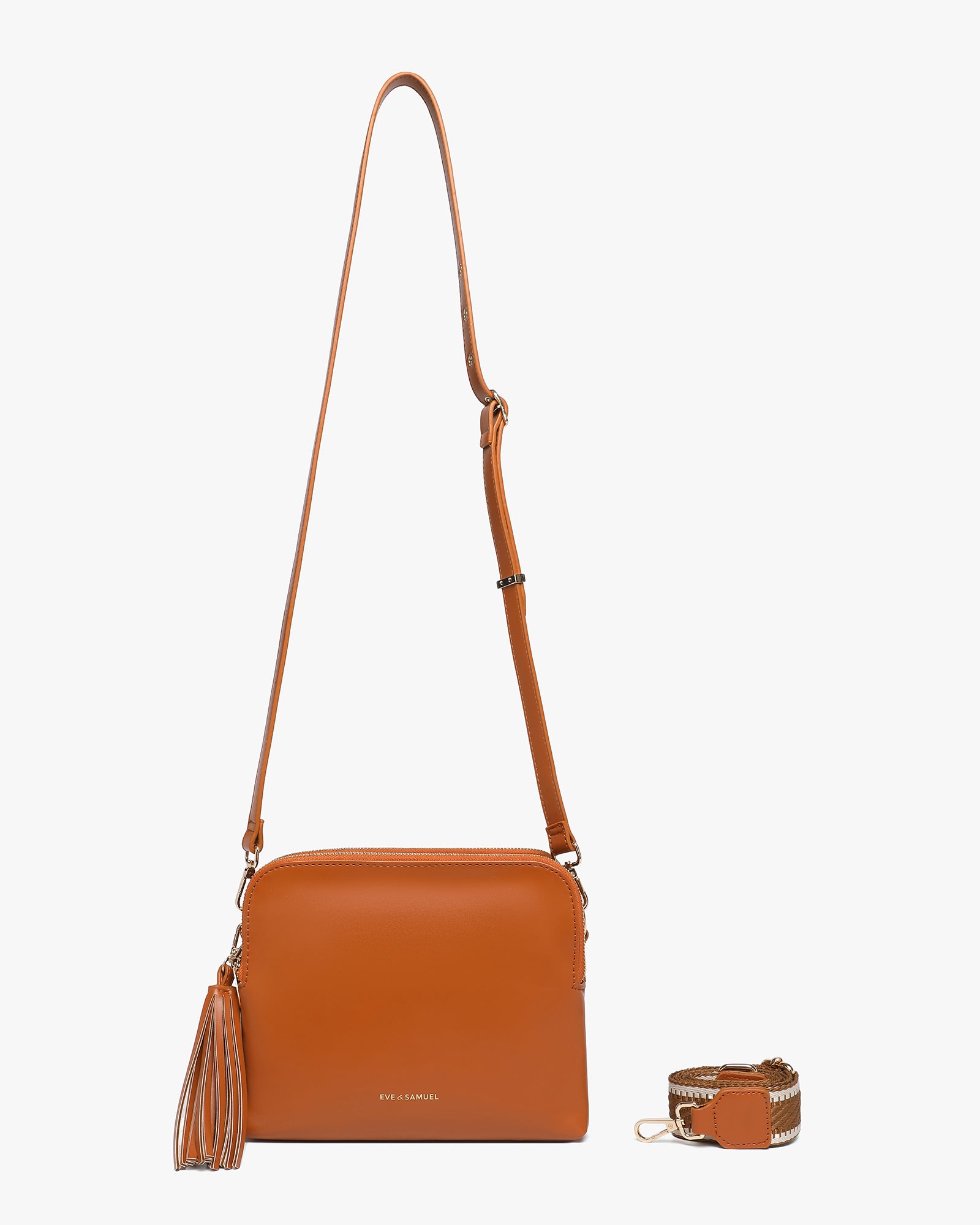 Clara Timeless Crossbody - Matte Brown