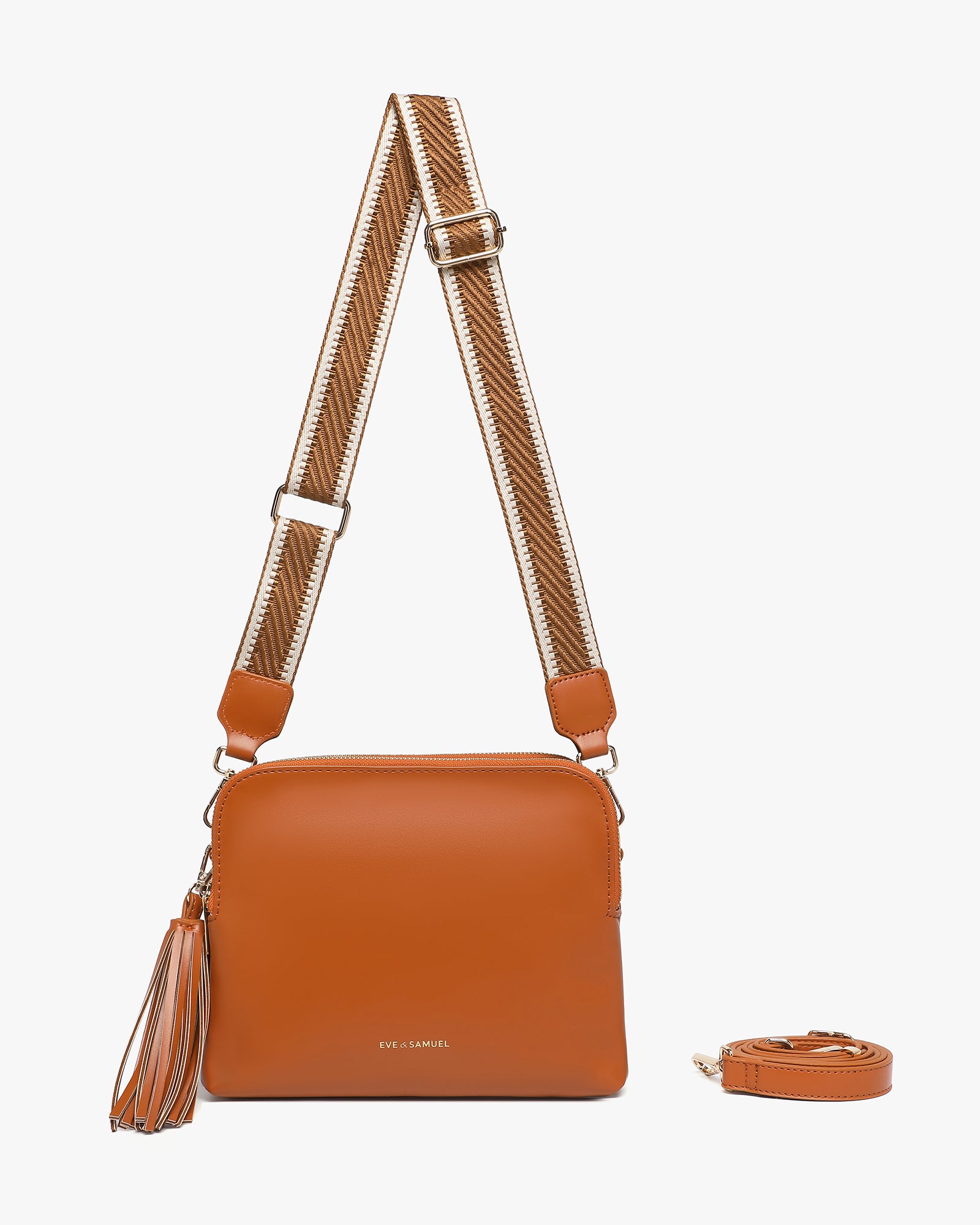 Clara Timeless Crossbody - Matte Brown