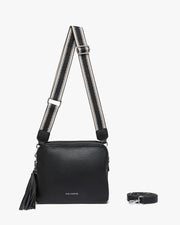Clara Timeless Crossbody - Black Silver