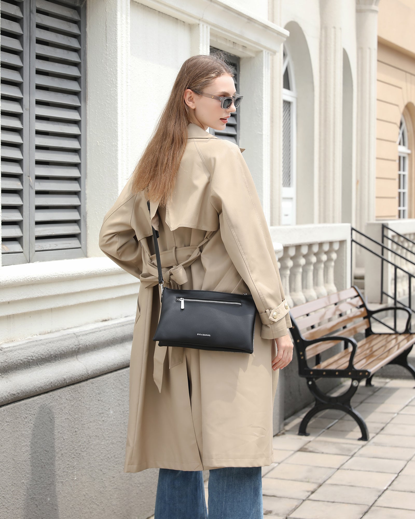 Helena Iconic Crossbody - White