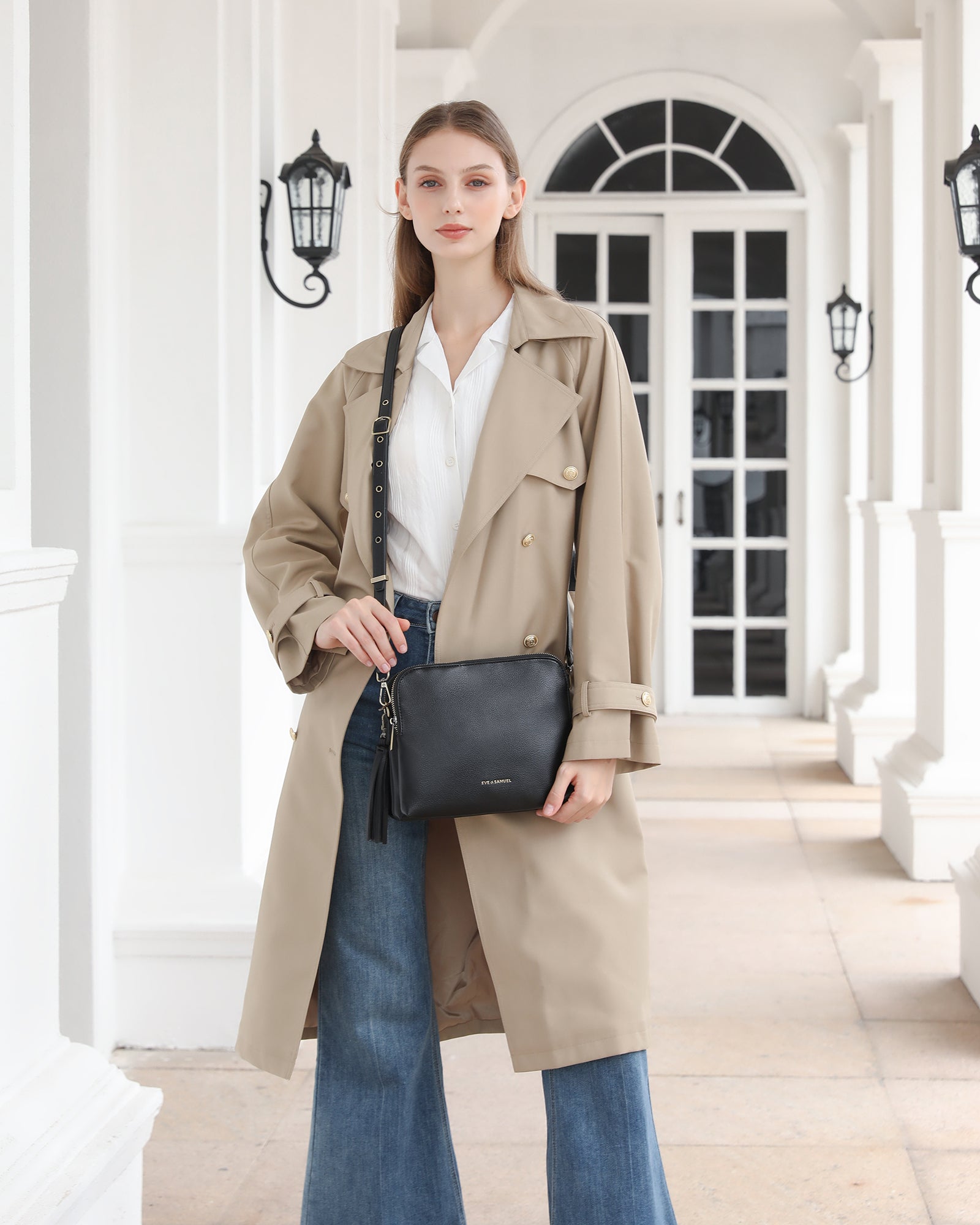 Clara Timeless Crossbody - Nude Rustic