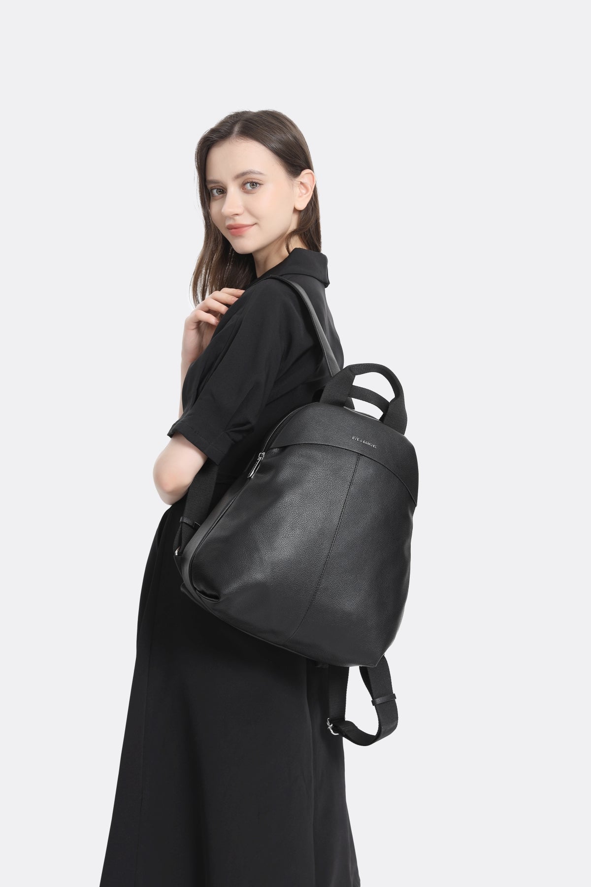 Grace Classic Laptop  Backpack - Fits up to 14" - Dark Gray Rustic