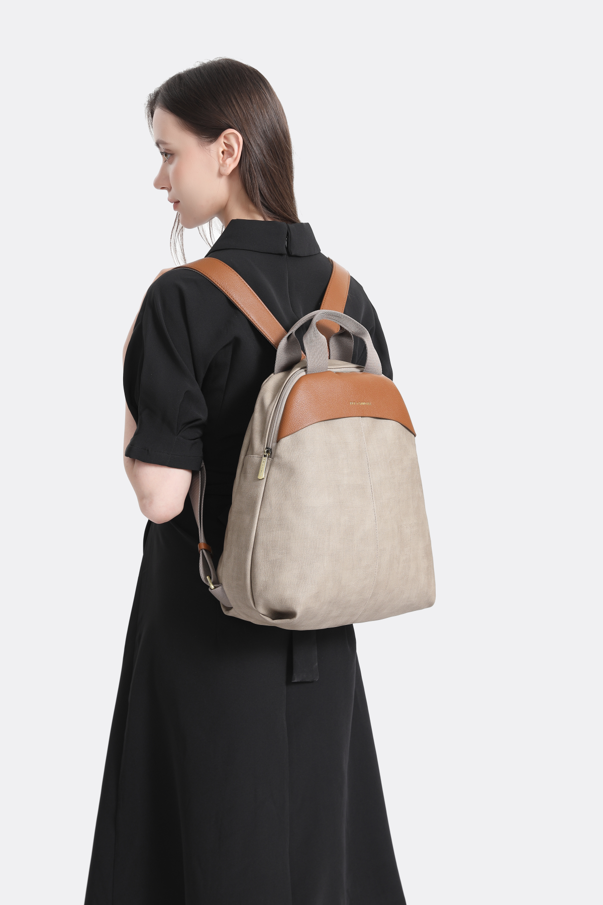 Grace Classic Laptop  Backpack - Fits up to 14" - Nude Rustic