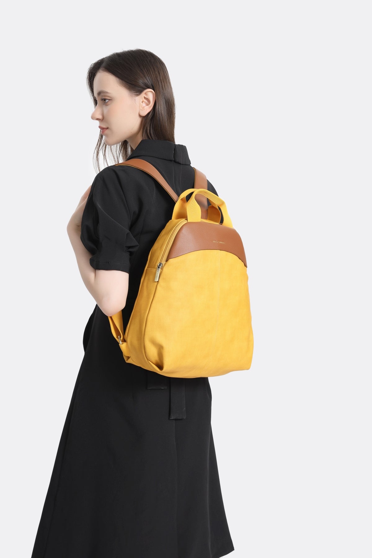 Grace Classic Laptop  Backpack - Fits up to 14" - Mustard Rustic