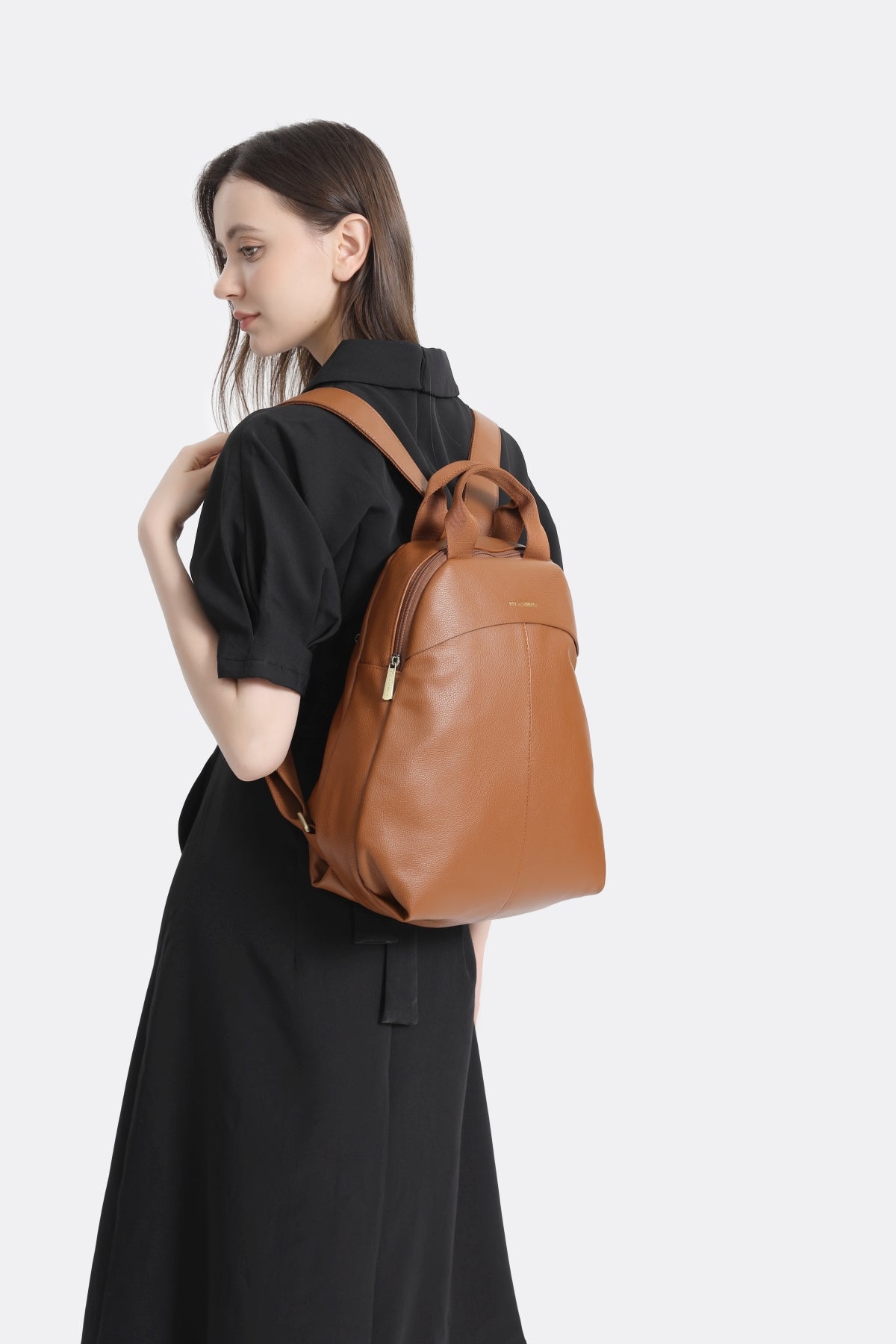 Grace Classic Laptop  Backpack - Fits up to 14" - Brown