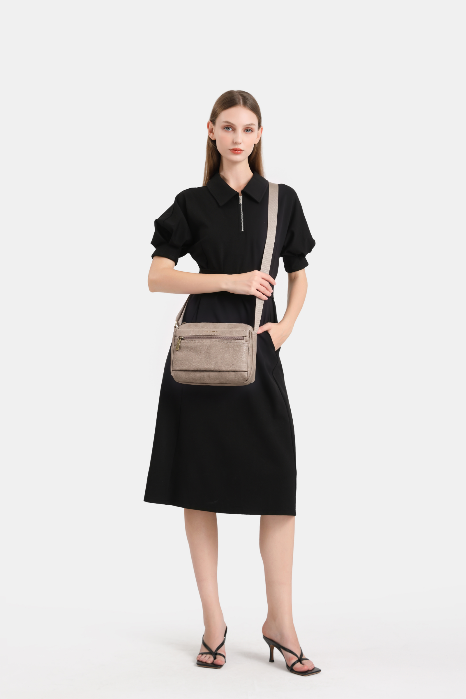 Vera Timeless Crossbody - Nude Rustic