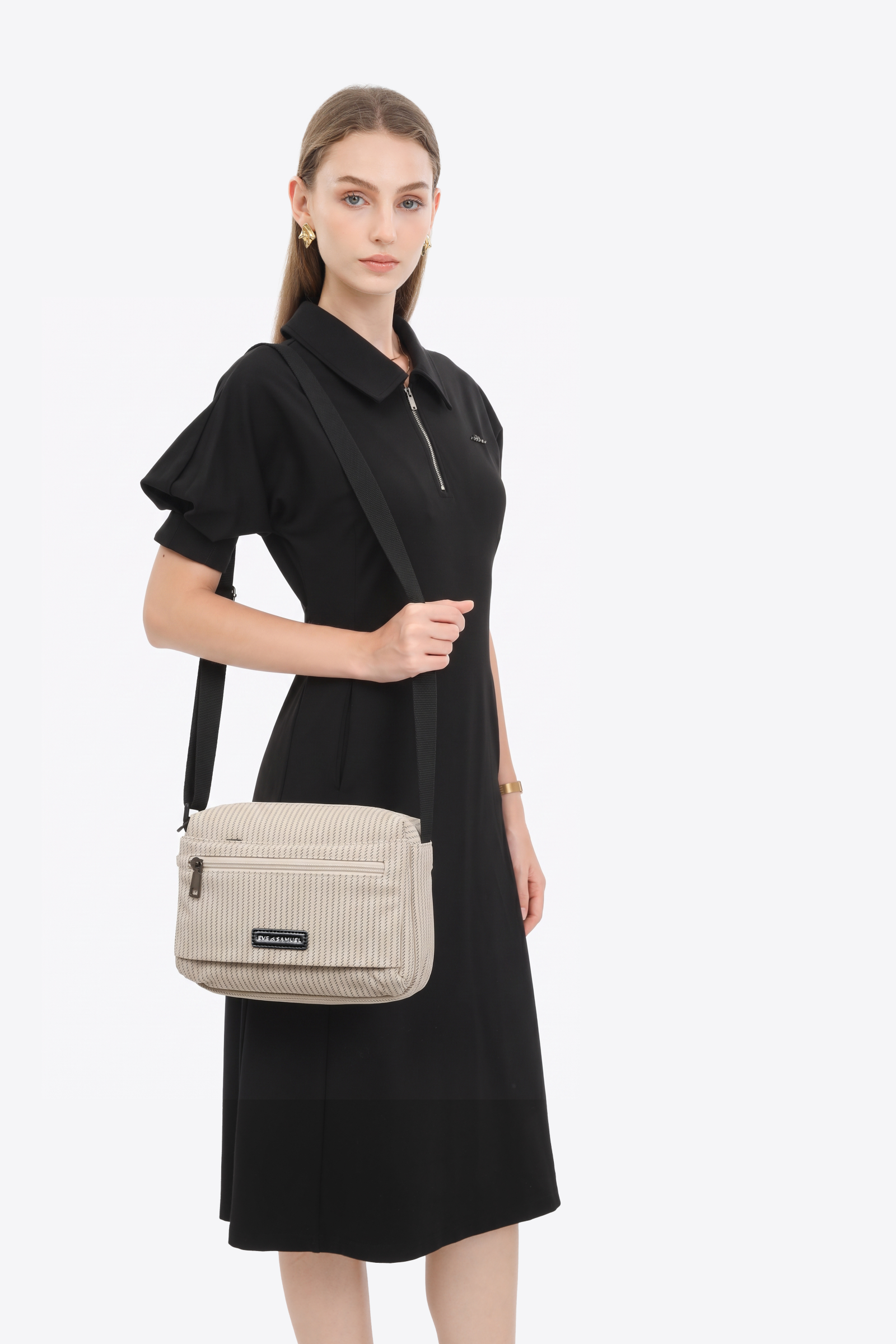 Vera Timeless Crossbody - White Matrix