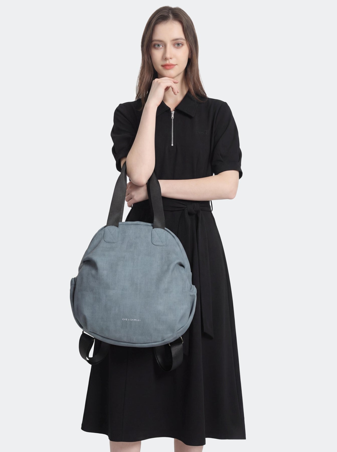 Ruby Multi-Functional Laptop Backpack - Fits up to 15.6" - Blue Rustic
