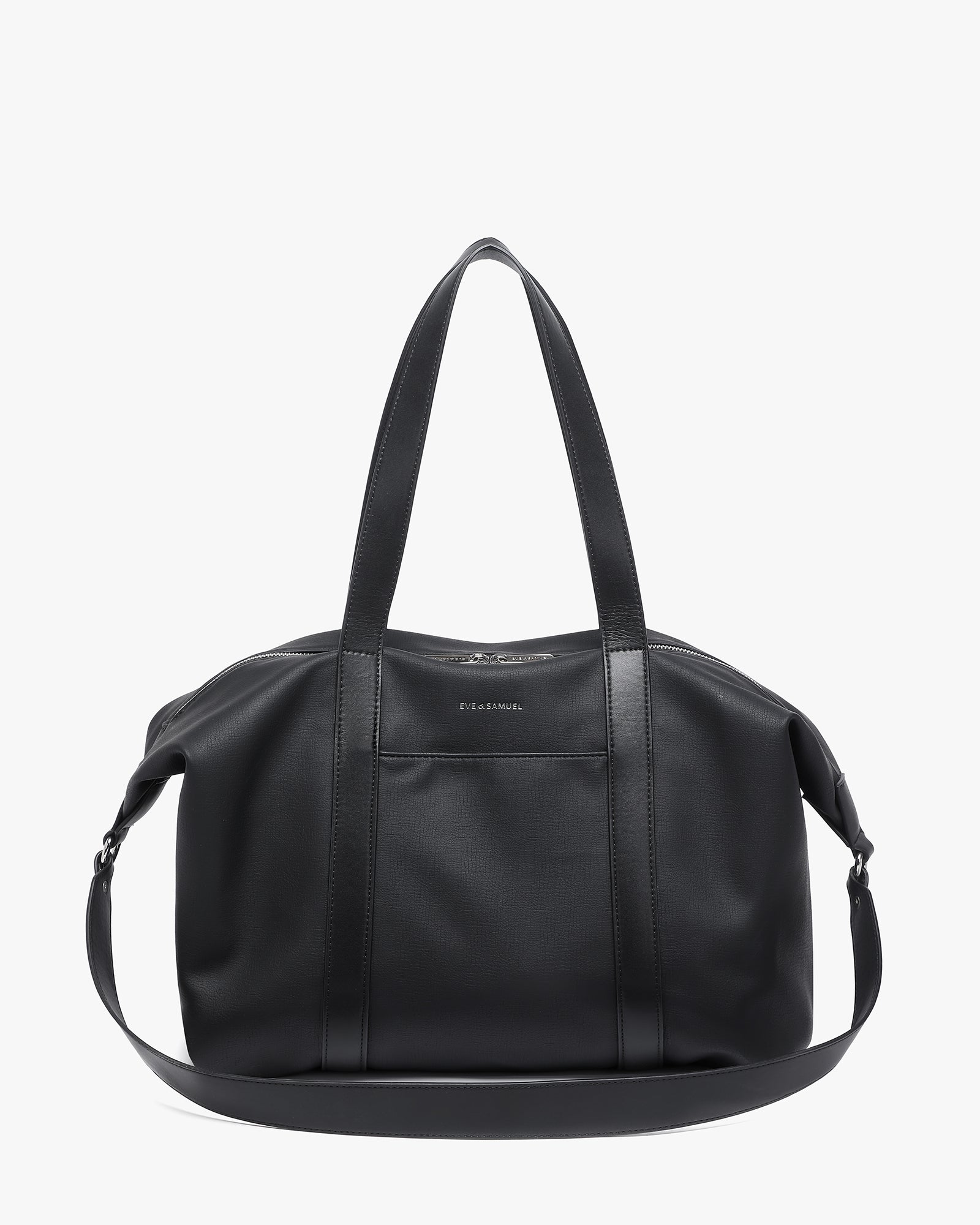 Load video: Nina Classic Laptop Tote - Fits up to 16" - Blue Rustic