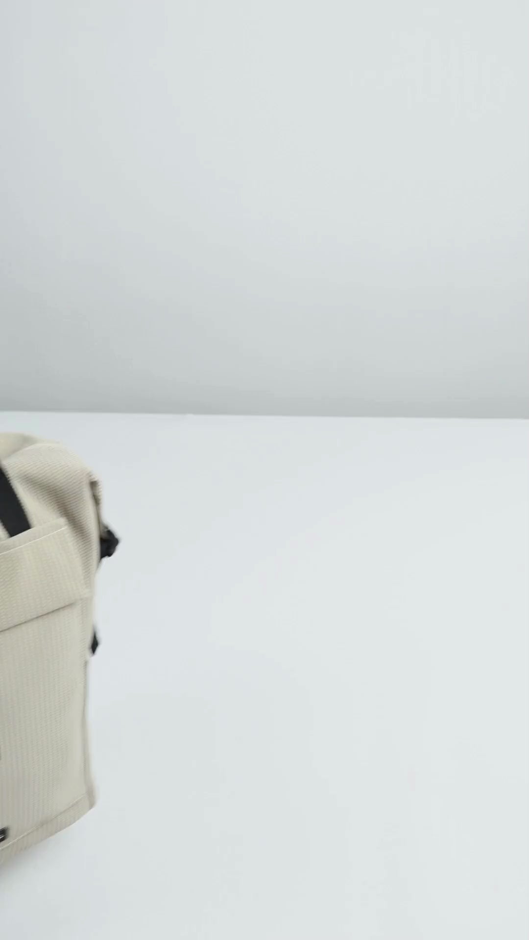 Load video: Karen Laptop Backpack - Fits up to 17.3" - White Matrix